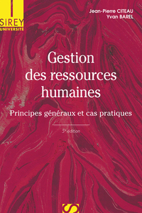 Picture of Gestion des ressources humaines. 5e éd. - Principes généraux et cas pratiques