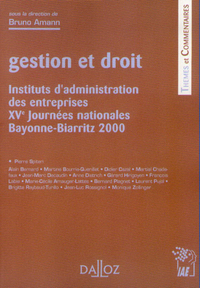 Picture of Gestion et droit