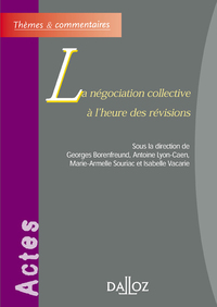 Picture of La négociation collective à l'heure des révisions