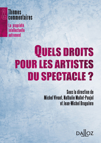 Picture of Quels droits pour les artistes du spectacle ?