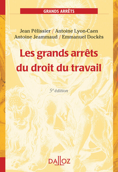Picture of Les grands arrêts du droit du travail. 4e éd.