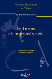 Picture of Le temps et le procès civil. Volume 11 - Tome 11