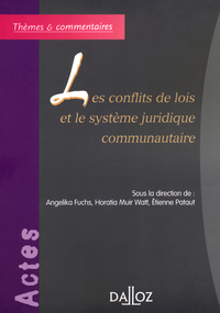 Image de Les conflits de lois et le système juridique communautaire