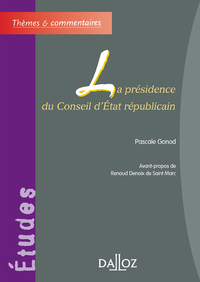 Image de La présidence du Conseil d'État républicain