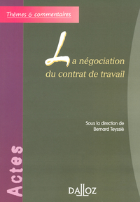Picture of La négociation du contrat de travail