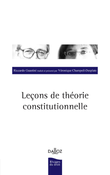 Picture of Leçons de théorie constitutionnelle