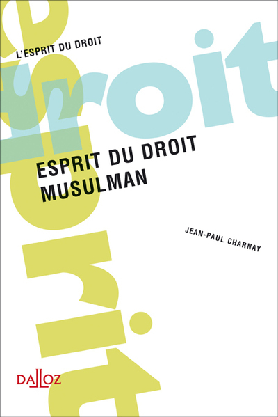 Image de Esprit du droit musulman