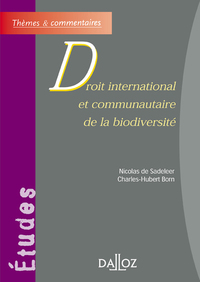 Image de Droit international et communautaire de la biodiversité