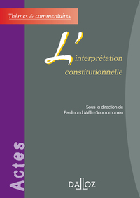 Image de L'interprétation constitutionnelle