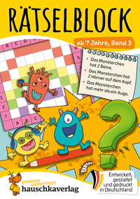 Picture of Rätselblock ab 7 Jahre, Band 3