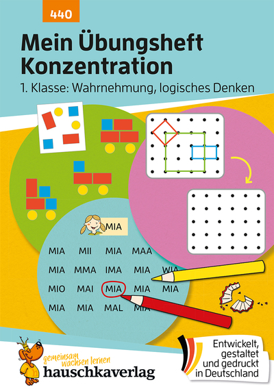 Picture of Mein Übungsheft Konzentration – Schulanfang: Wahrnehmung, logisches Denken