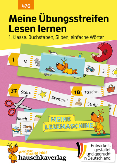 Image de Meine Übungsstreifen Lesen lernen – 1. Klasse: Buchstaben, Silben, einfache Wörter