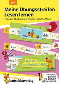 Image de Meine Übungsstreifen Lesen lernen – 1. Klasse: Buchstaben, Silben, einfache Wörter