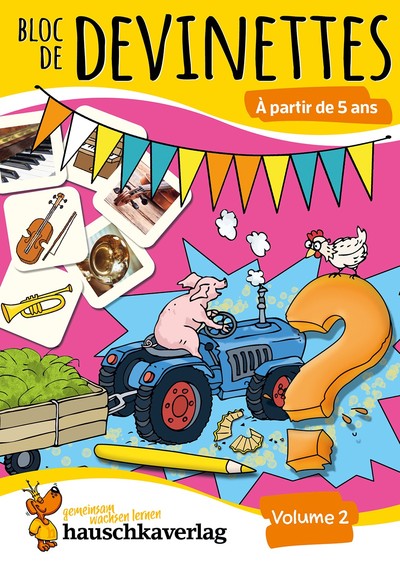 Picture of Bloc de casse-têtes et livre activite 5 ans - Tome 2 : Des énigmes colorées pour la maternelle