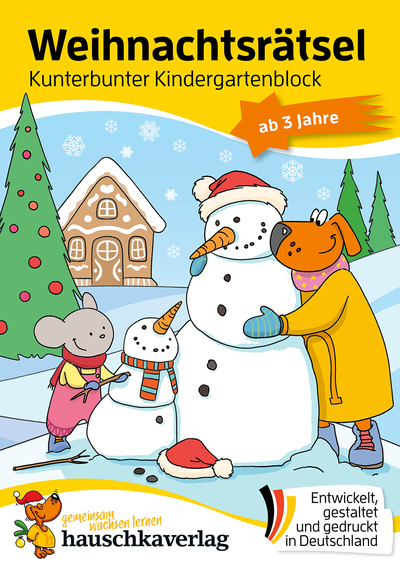 Picture of Weihnachtsrätsel – Kunterbunter Kindergartenblock ab 3 Jahre