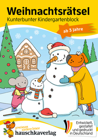 Picture of Weihnachtsrätsel – Kunterbunter Kindergartenblock ab 3 Jahre