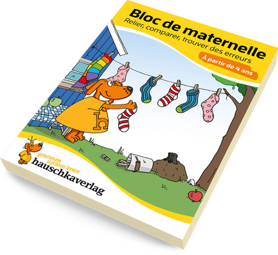 Picture of Bloc de maternelle à partir de 4 ans - Cahier d'activités pour les enfants 4 ans