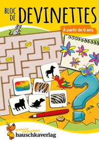 Picture of Bloc de casse-têtes et livre activite 6 ans : Des énigmes colorées pour la maternelle