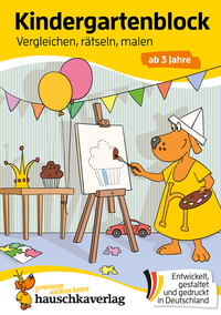Picture of Kindergartenblock - Vergleichen, rätseln und malen ab 3 Jahre