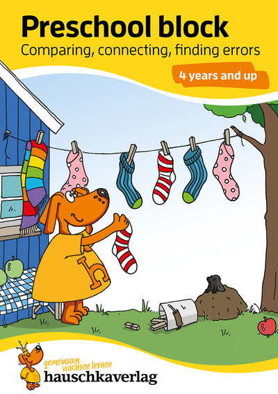Picture of Kindergarten Activity Book from age 4 years - Line Tracing, connect-the-dots, spot the difference