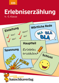 Picture of Erlebniserzählung. Aufsatz 4./5. Klasse