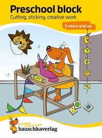 Picture of Preschool Kids Activity Books for 5+ year olds for Boys and Girls - Cutting, Gluing, Preschool Craft