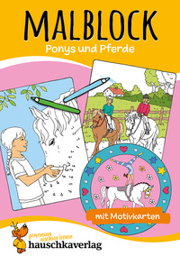 Picture of Malblock - Ponys und Pferde