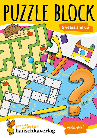 Picture of Puzzle Activity Book from 5 Years - Volume 1: Colourful Preschool Activity Books with Puzzle Fun