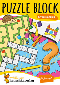 Picture of Puzzle Activity Book from 5 Years - Volume 1: Colourful Preschool Activity Books with Puzzle Fun