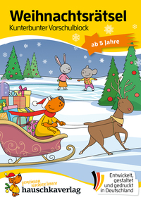 Picture of Weihnachtsrätsel – Kunterbunter Vorschulblock ab 5 Jahre