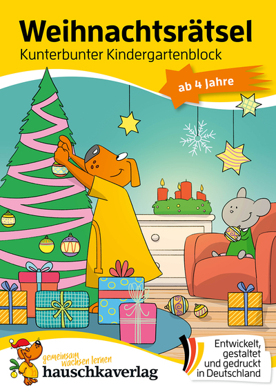Picture of Weihnachtsrätsel – Kunterbunter Kindergartenblock ab 4 Jahre