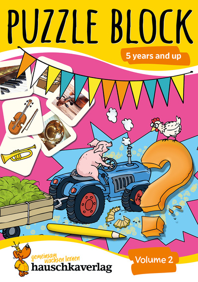 Picture of Puzzle Activity Book from 5 Years - Volume 2: Colourful Preschool Activity Books with Puzzle Fun
