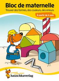 Picture of Bloc de maternelle à partir de 4 ans - Trouver les formes, les couleurs, les erreurs