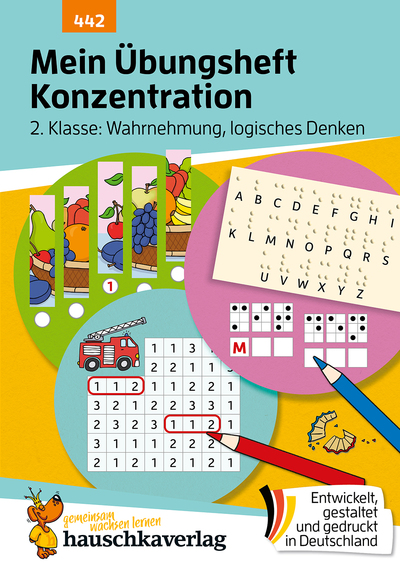 Picture of Mein Übungsheft Konzentration 2. Klasse – Wahrnehmung, logisches Denken