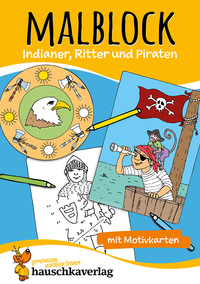 Picture of Malblock - Indianer, Ritter und Piraten