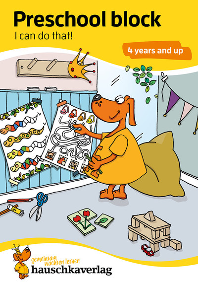 Picture of Kindergarten Activity Book from age 4 years - Starting school Activity Book - for kids, boy and girl