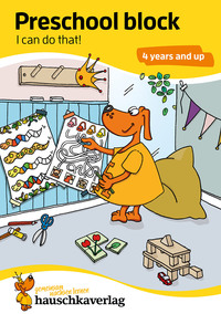 Picture of Kindergarten Activity Book from age 4 years - Starting school Activity Book - for kids, boy and girl