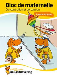 Picture of Bloc d'activités préscolaires à partir de 5 ans pour garçons et filles, livre garcon 4 ans