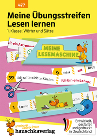 Image de Meine Übungsstreifen Lesen lernen – 1. Klasse: Wörter und Sätze