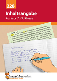 Image de Inhaltsangabe. Aufsatz 7.- 9. Klasse