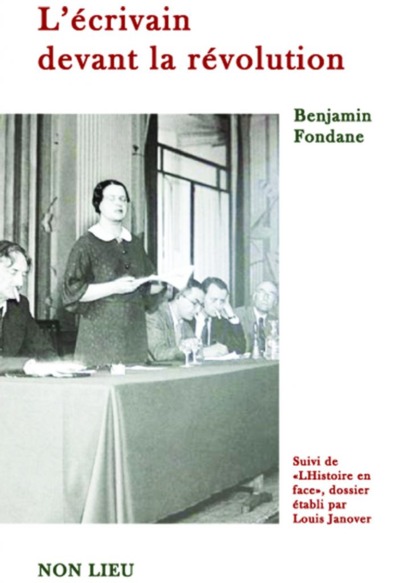 Picture of L'ECRIVAIN DEVANT LA REVOLUTION