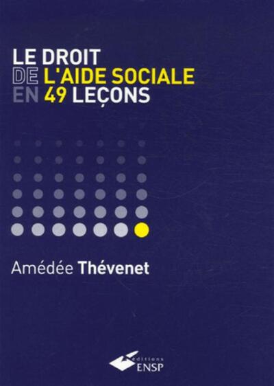 Picture of Le droit de l'aide sociale en 49 leçons