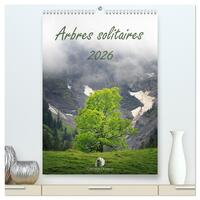 Picture of Arbres solitaires  (Calendrier mural 2026 DIN A2 horizontal) calendrier de bureau