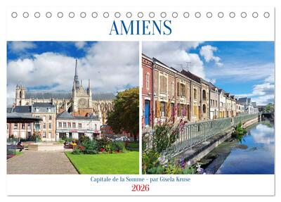 Picture of Amiens - Capitale de la Somme (Calendrier de bureau 2026 DIN A5 vertical), CALVENDO calendrier mensuel