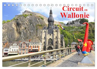Image de Circuit en Wallonie (Calendrier de bureau 2026 DIN A5 vertical), CALVENDO calendrier mensuel