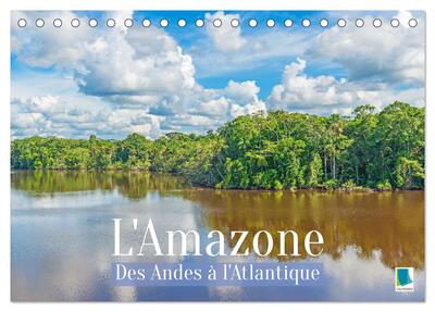 Picture of L'Amazone : des Andes à l'Atlantique (Calendrier de bureau 2027 DIN A5 vertical), CALVENDO calendrier mensuel