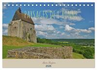 Picture of Paysages de l'Yonne (Calendrier de bureau 2026 DIN A5 vertical), CALVENDO calendrier mensuel