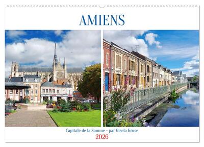 Picture of Amiens - Capitale de la Somme (Calendrier mural 2026 DIN A2 vertical), CALVENDO calendrier mensuel
