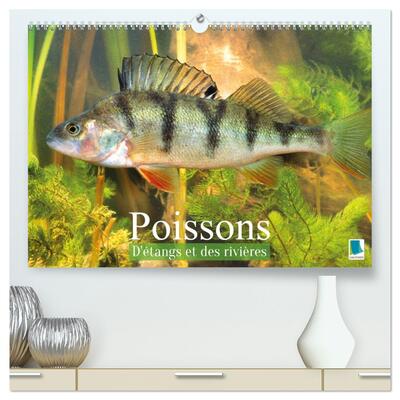 Image de Poissons : d'étangs et des rivières  (Calendrier mural 2027 DIN A2 vertical) calendrier de bureau