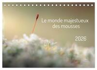 Picture of Le monde majestueux des mousses (Calendrier de bureau 2026 DIN A5 vertical), CALVENDO calendrier mensuel